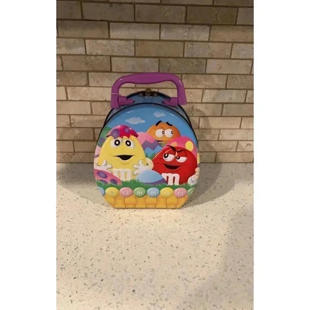 m&m Easter tin lunchbox‎
